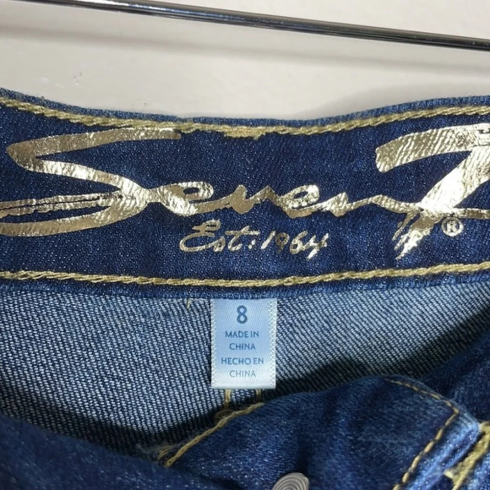 Seven 7 Sunset Bermuda "Jackson" Shorts sz 8 - Picture 2 of 6